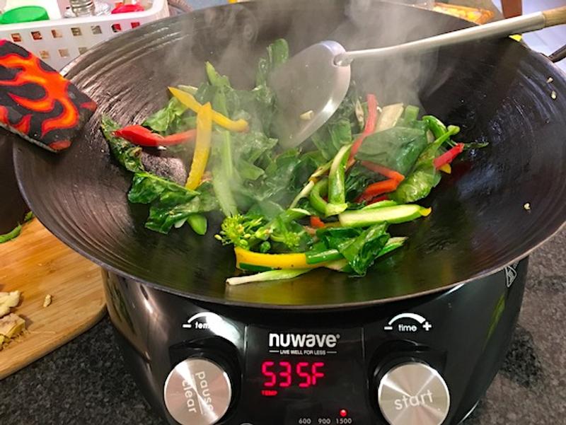 NuWave 12-in Dia x 11.5-in D Non-Stick Electric Wok at