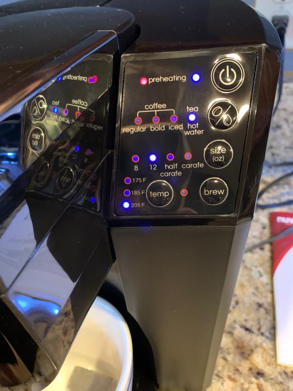 NuWave BruHub Single Serve/Full Pot Smart Coffee Maker Brewer