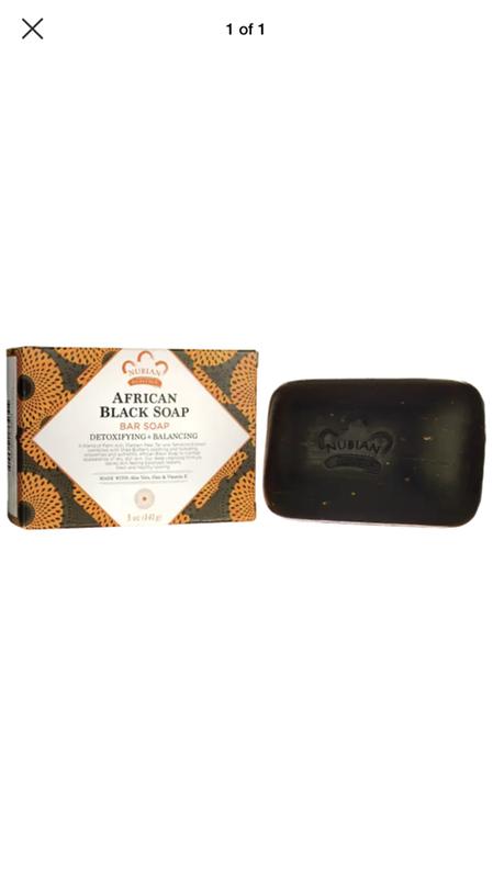 African Black Soap Bar Soap NubianHeritage