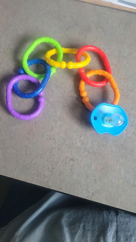 Linkables Teething Toys - Primary Colors - 18 pack – Nuby