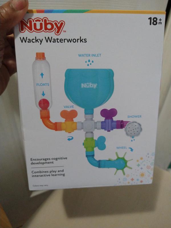 Nuby Wacky Waterworks Interactive Bath Toy for Baby