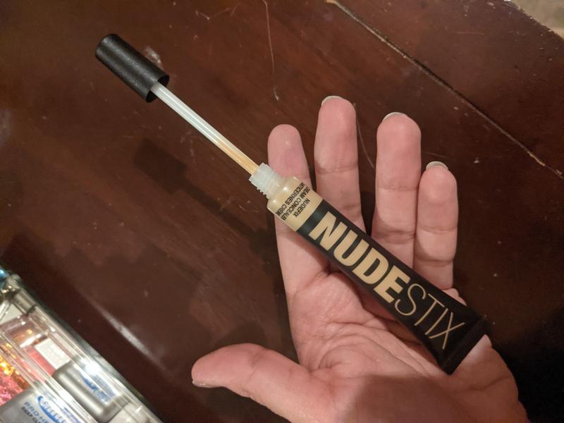 The applicator is long but super easy to use