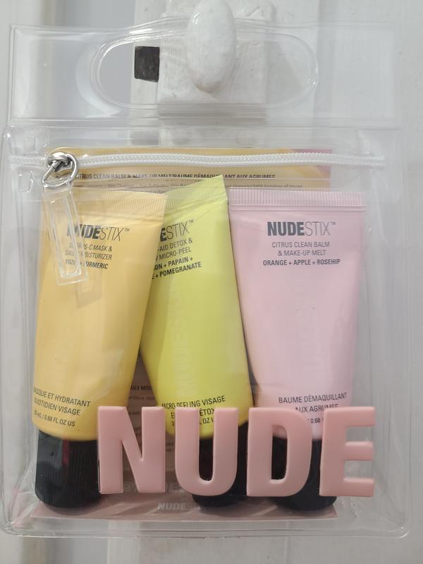 The trio in their case