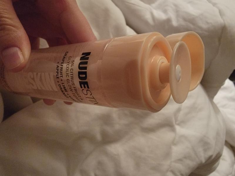 The bottle of Nudestix!