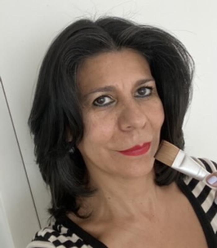 After applying the creme