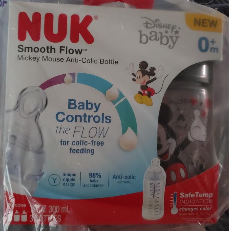 NUK® Smooth Flow™ Anti-Colic Bottle, Boy, 10 oz