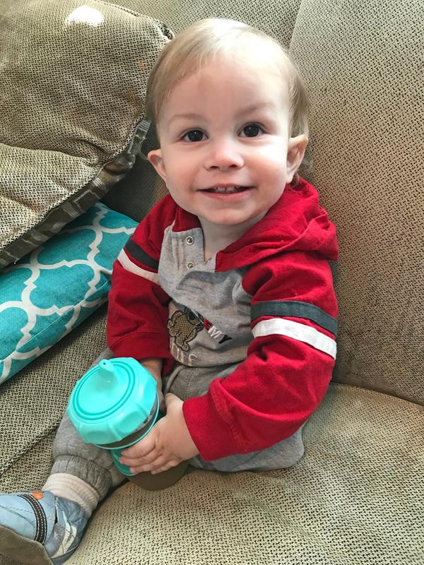 My 17 Month Old Can Easily Hold and Drink With This Sippy Cup!