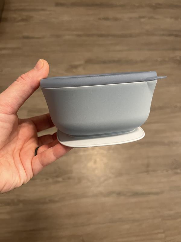  Baby Bowls and Matching Lids - Suction Cup Bowls for