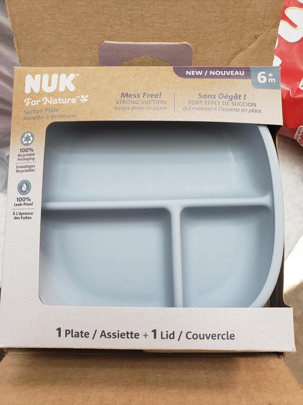 Nuk Silicone Baby Suction Bowls 2-Pack