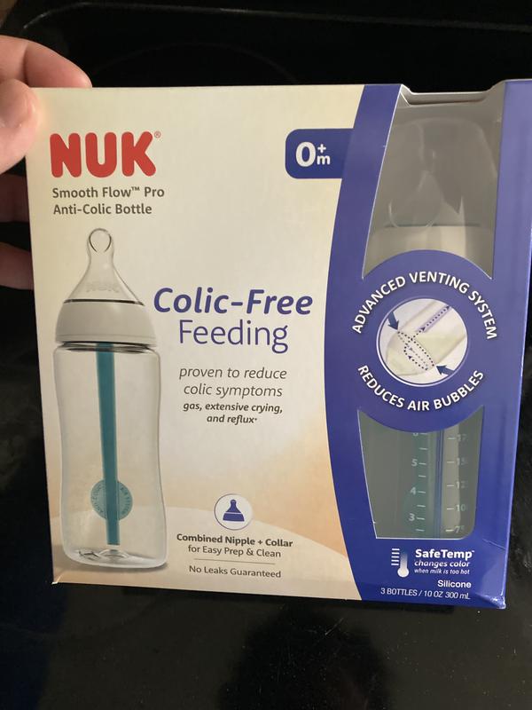 NUK® Smooth Flow™ Pro Anti-Colic Bottle, 10 oz