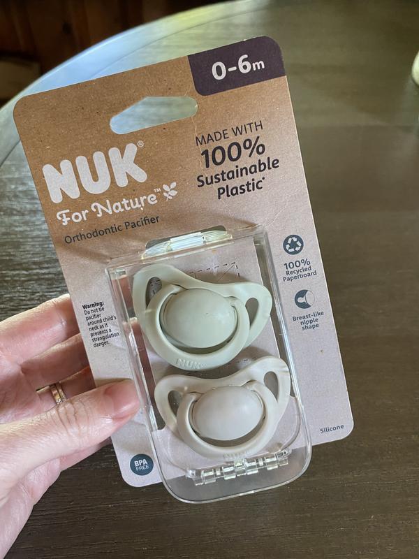 Nuk Tétine Nature sense 0-6M 2 Pcs