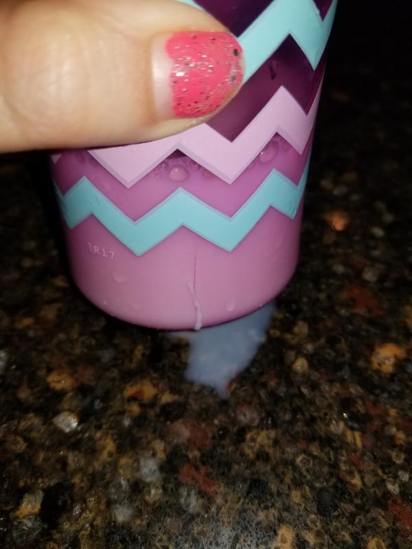 Cracked bottom after being dropped from my daughters highchair