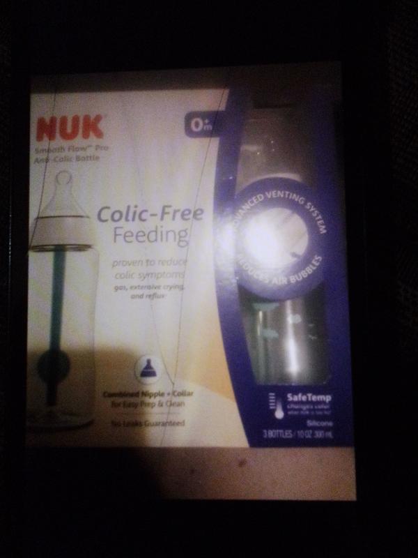 Nuk 3- 10oz bottles