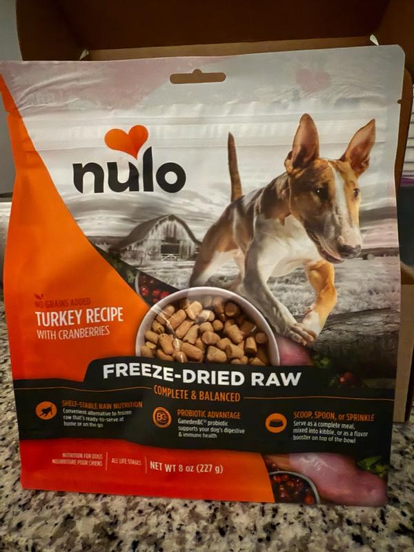 Nulo Freeze-Dried Raw Turkey & Cranberries | Nulo