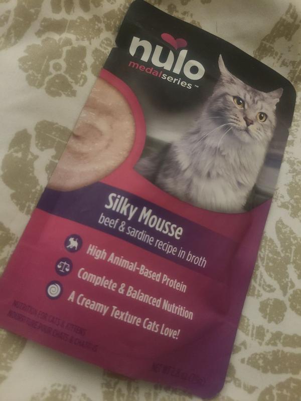 Nulo FreeStyle Silky Mousse Sardine & Beef in Broth Recipe for Cats