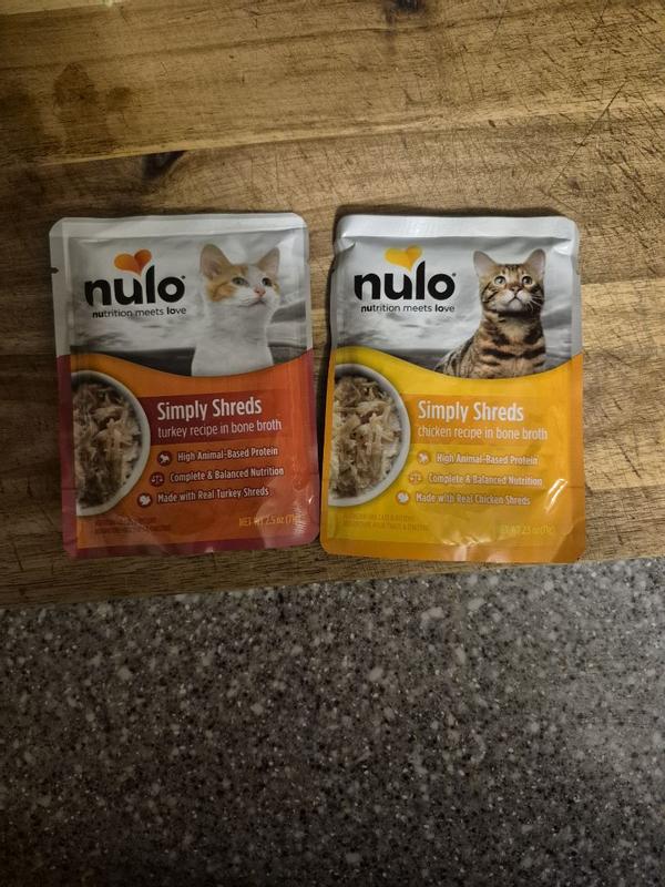 Real Shreds Pouches Variety Pack with Turkey & Chicken for Cats