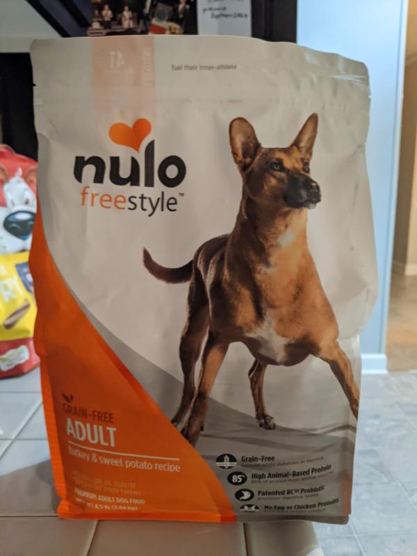 Nulo turkey and sweet fashion potato dog food