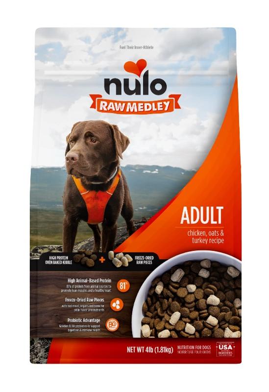 Nulo Raw Medley Chicken, Oats & Turkey Recipe | Nulo