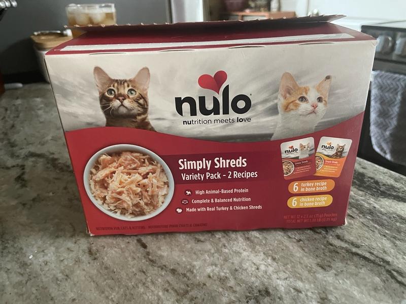 Nulo Cat & Kitten Real Shreds Variety Pack