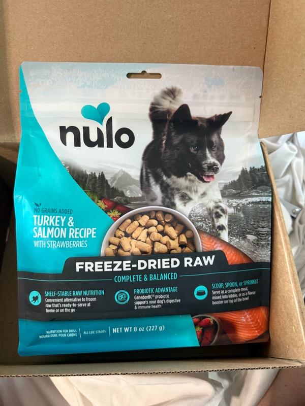 Nulo Freeze-Dried Raw Turkey & Salmon | Nulo