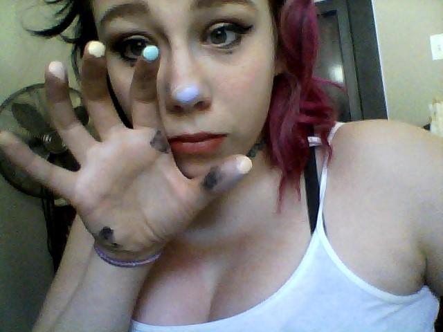 the colours i had no more fingers