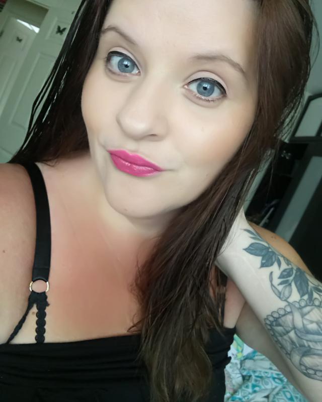 Foundation, lippy and eyeliner!