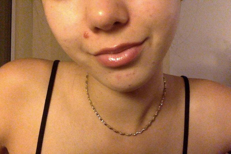 fresh faced. only LIV gloss