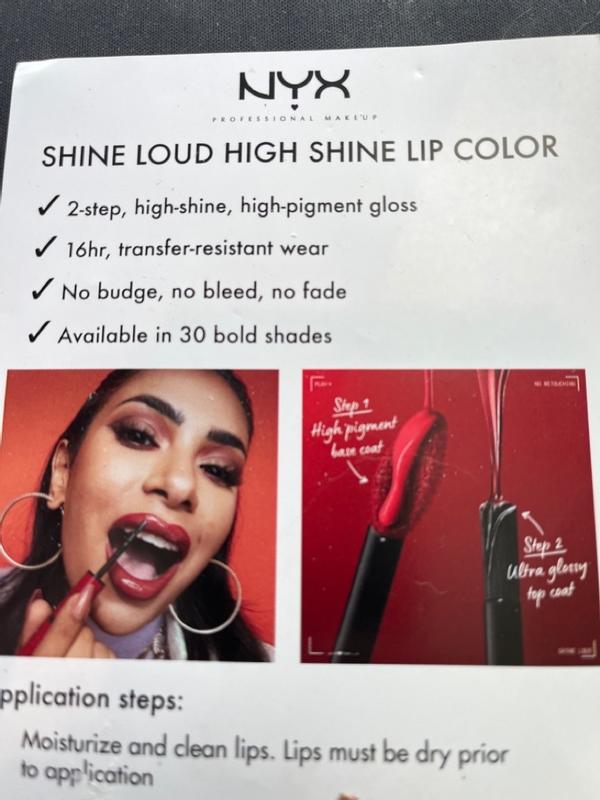 | Loud Meijer Flow Pigment Lip Shine, Cash Shine Pro