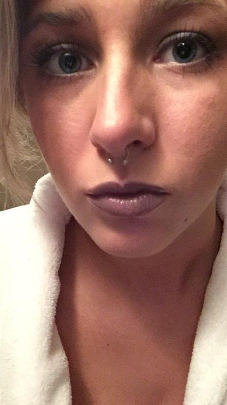 Vamp'd up over NYX nude matte lipstick