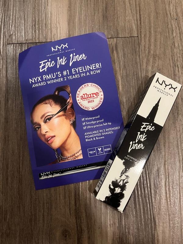 NYX Epic Eye Liner Black, Fl Meijer Ink | 0.03 Oz