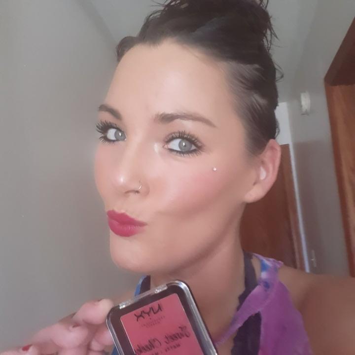 NYX Sweet Cheeks GLOW Blushes!! Swatches Try On ALL SHADES!! atelier