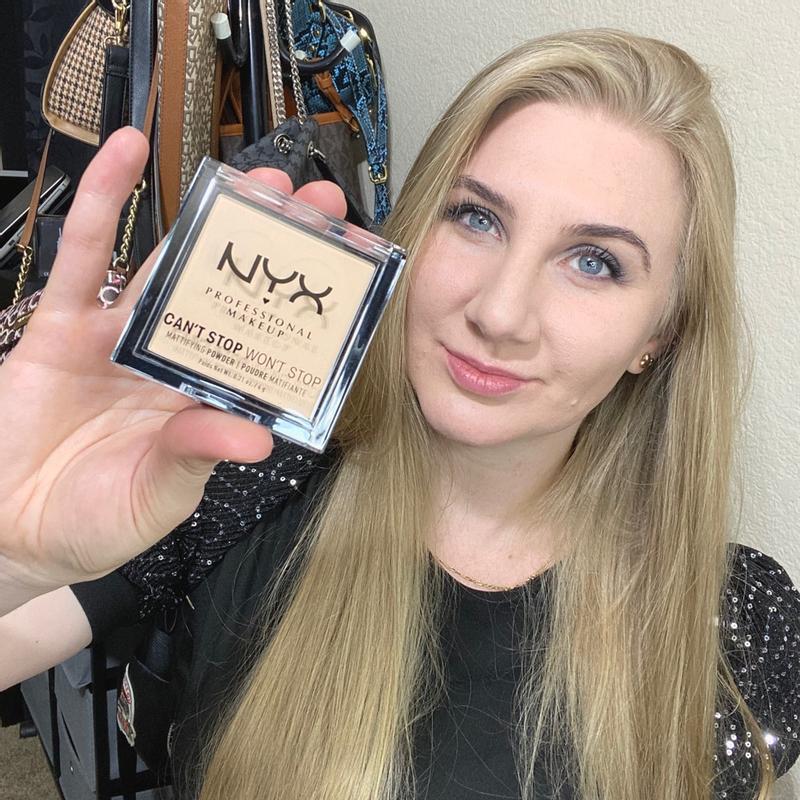 NYX Professional Makeup Can't Stop Won't Stop Mattifying Pressed