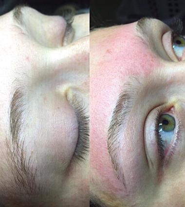 IG: @TheBrowBee Look at those sassy brows on the right after shaping WITH the NYX Eyebrow Shaper!