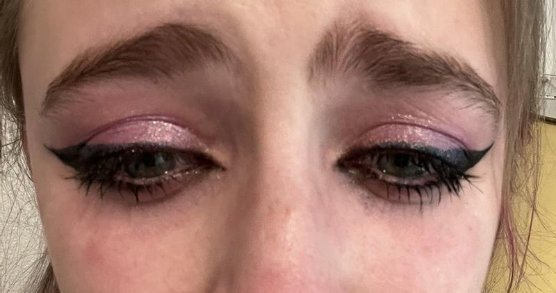 Before and after an hour of crying (very durable)