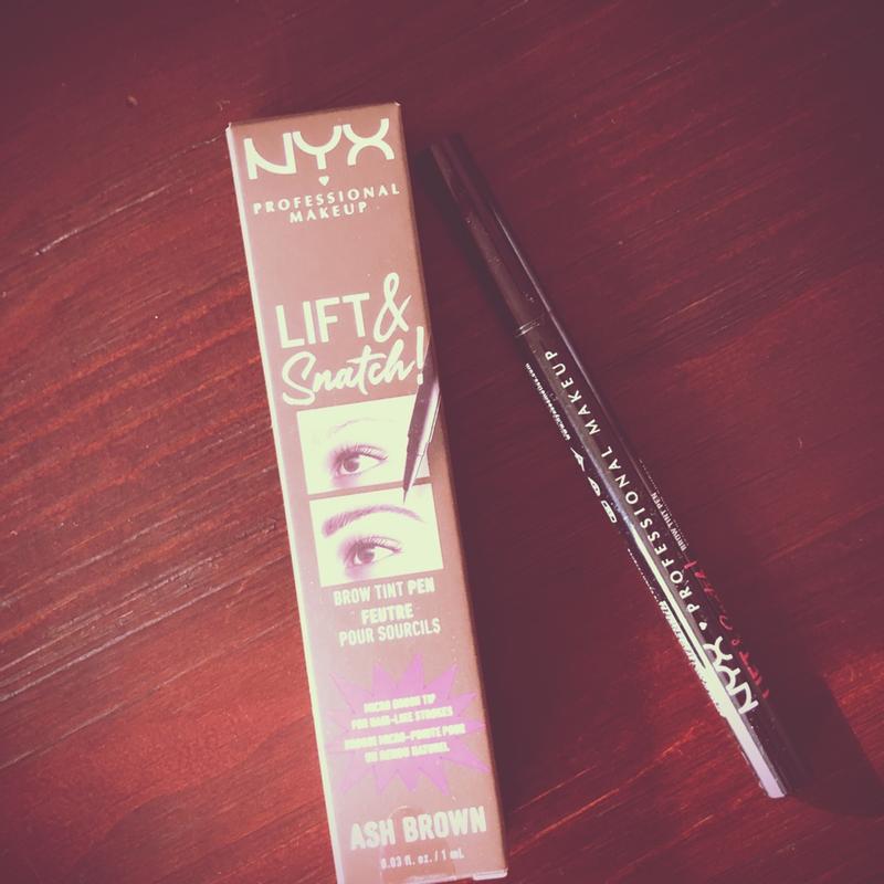 NYX Professional Makeup Lift N Snatch Brow Tint Pen Brunette, 0.03 Fl Oz