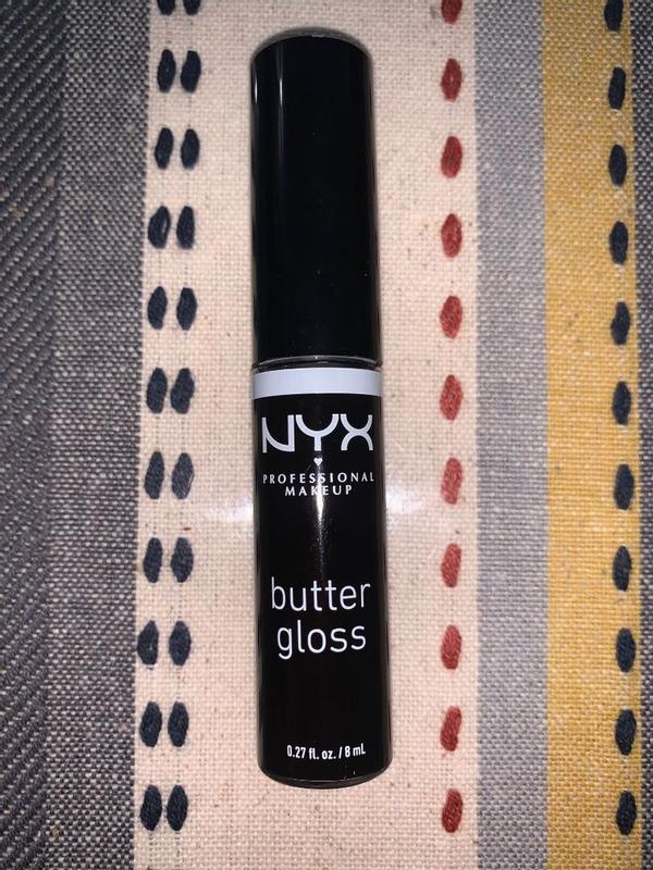 NYX Professional Makeup Butter Gloss Lip Gloss Butterscotch, 0.27 Fl Oz