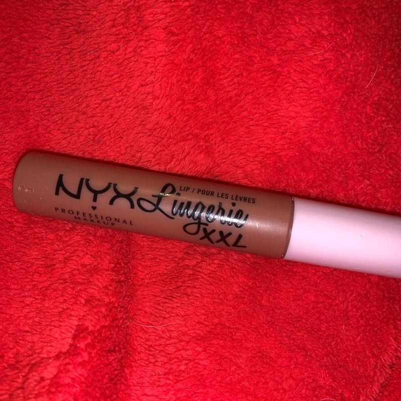  NYX PROFESSIONAL MAKEUP Lip Lingerie XXL Matte Liquid Lipstick  - Xxpose Me (Peach Pink) : Beauty & Personal Care