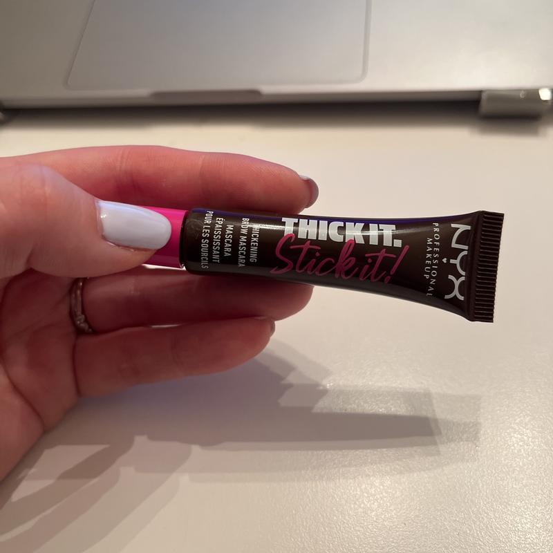 Mascara épaississant Pour Sourcils NYX Thick It Stick It - Noir (Ebon), Neuf