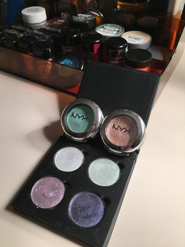 My custom prismatic palette and 2 singles:)