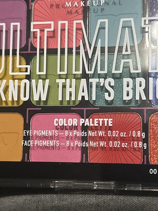 bolden the writing for face!