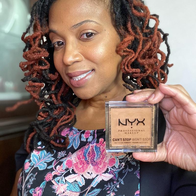 NYX Professional Makeup Can't Stop Won't Stop Mattifying Pressed Powder,  Mocha | Walgreens