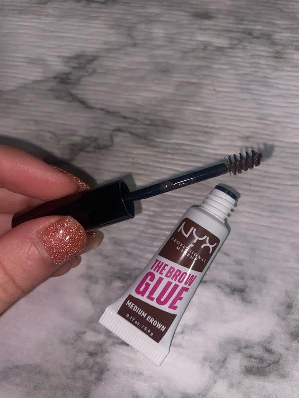 NYX Professional Makeup The Brow Glue Extreme Hold Clear Eyebrow