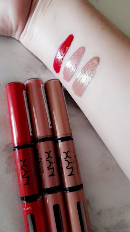 NYX PROFESSIONAL MAKEUP Shine Loud Long-Lasting Liquid Lipstick with Clear  Lip Gloss - Pack of 2 (Magic Maker Goal Crusher) Pack Of 2 (Magic Maker &  Goal Crusher)