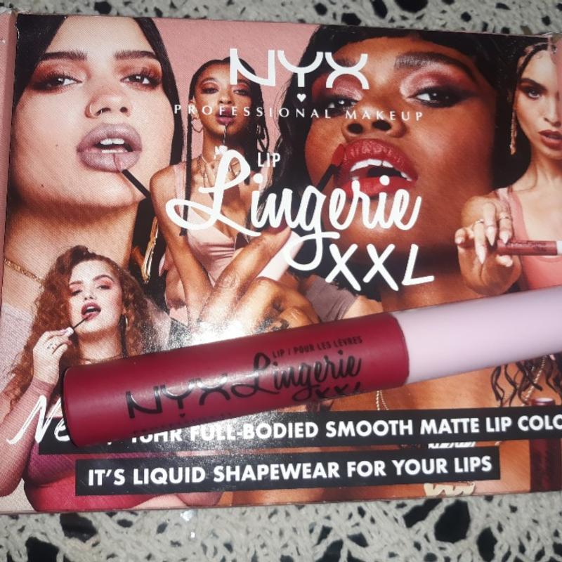NYX Professional Makeup XXL Lip Lingerie Liquid Lipstick Review