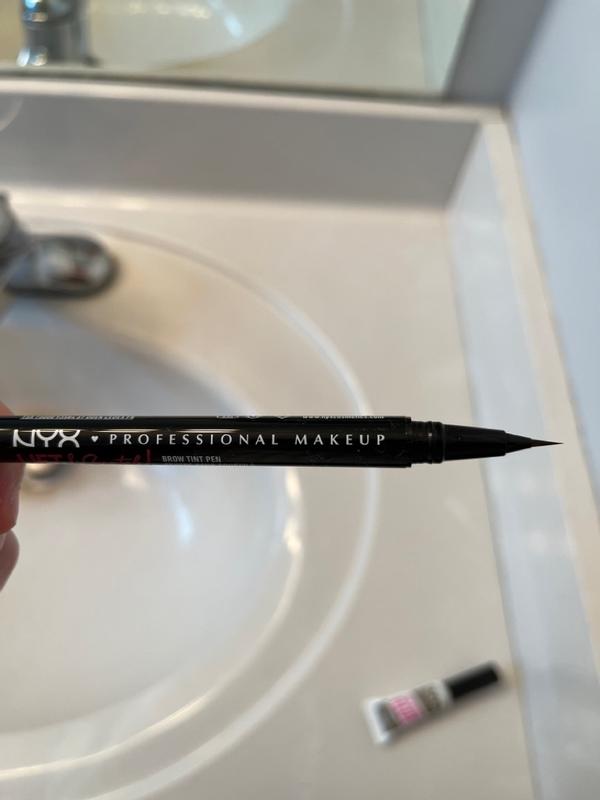 NYX Professional Makeup Lift & Snatch! Brow Tint Pen, Black