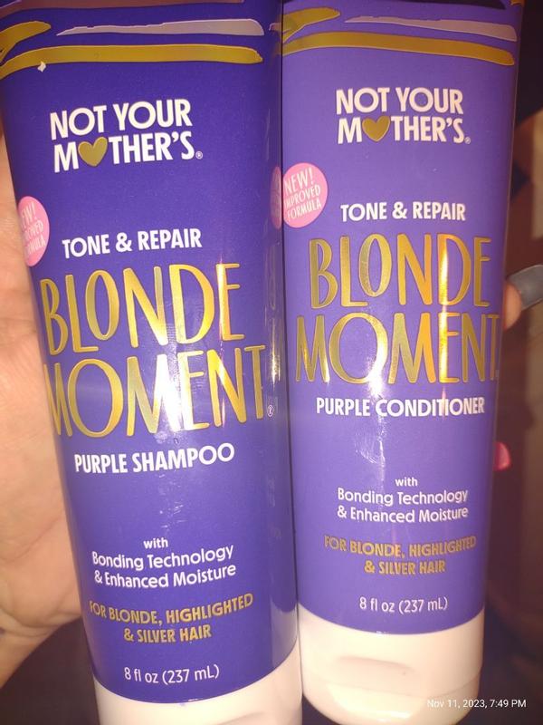 Not Your Mother's Blonde Moment Pflegespülung – 237 Ml, Mit Violettem Reis, Für Blonde Haare, Sulfatfrei