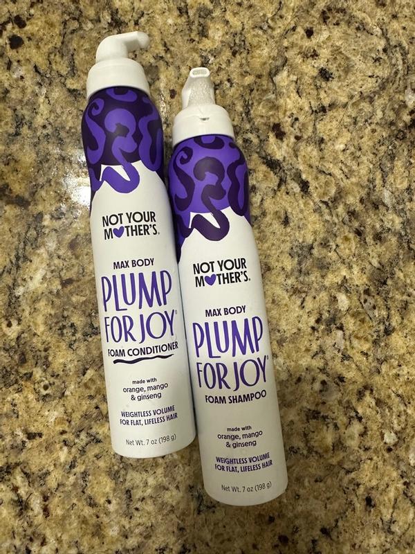 Plump for Joy Volumizing Foam Shampoo