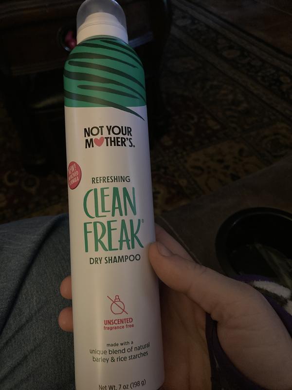 Not Your Mother's Clean Freak Refreshing Dry Shampoo, Unscented, 7 oz