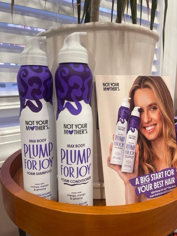 Plump for Joy Volumizing Foam Shampoo