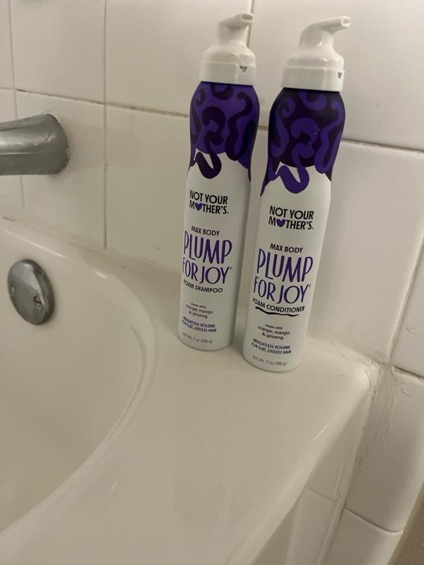 Plump for Joy Volumizing Foam Shampoo